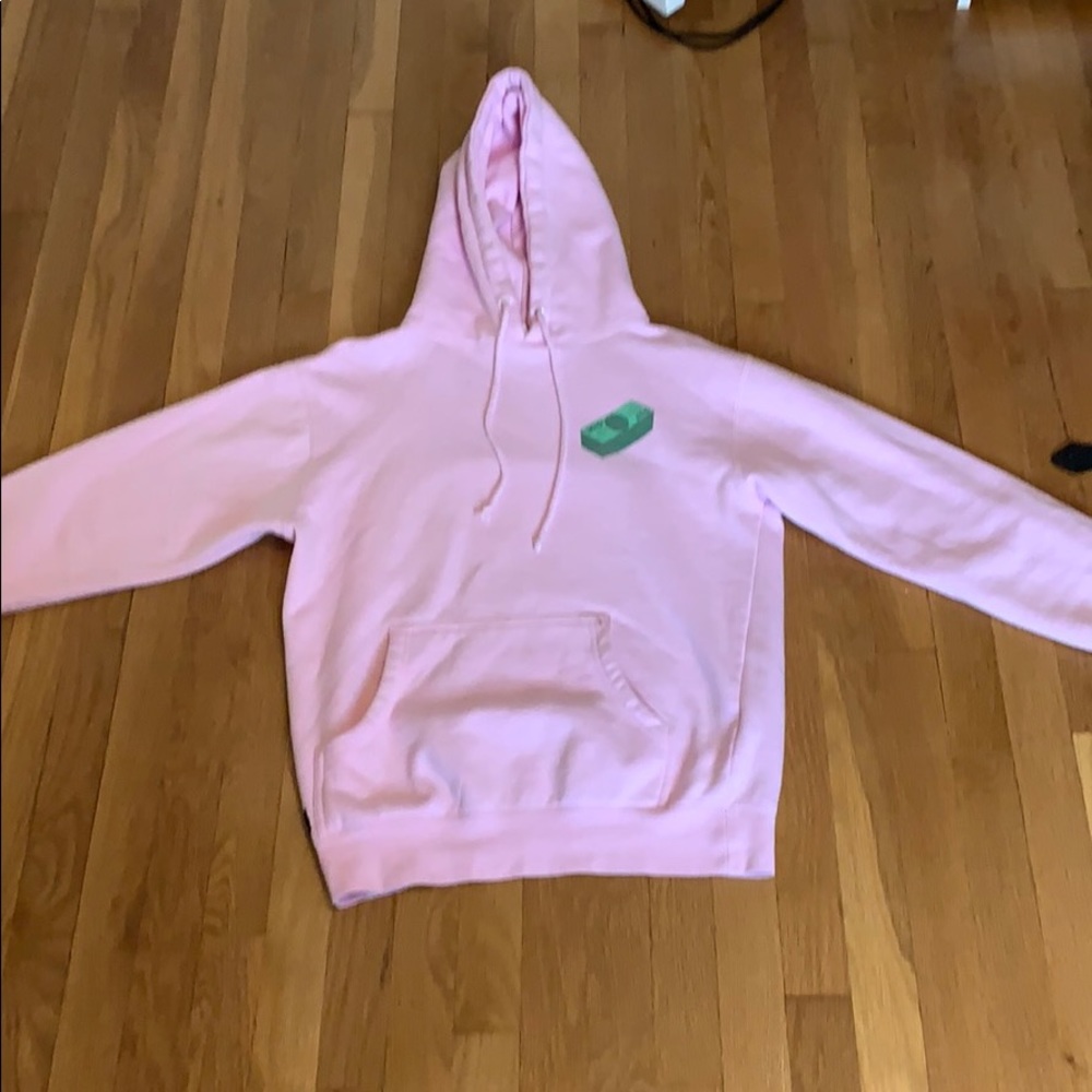 Rip n dip pink hoodie